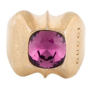 Gucci vintage cocktail statement ring 7.5